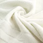Ręcznik bawełniany 70x140 DAMLA kremowy gładki z subtelną bordiurą 500 g/m2 - 4