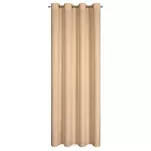 Zasłona na przelotkach 140x250 RITA jednokolorowa brzoskwinia z miękkiej tkaniny - 6