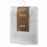 Obrus dekoracyjny 145x300 LAURA biały z ozdobnym haftem - 5