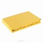 Prześcieradło z satyny bawełnianej z gumką NOVA 3 musztardowe 220x200 - 7