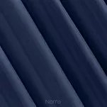 Zasłona na przelotkach 140x250 RITA jednokolorowa granatowa z miękkiej tkaniny - 5