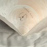 Pościel z makosatyny 220x200 NOYA Eva Minge kremowa designerski wzór Premium - 3