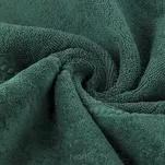 Ręcznik 30x50 MARI ciemna zieleń z welurową bordiurą w pasy 500 g/m2 - 3