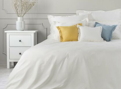 Poszwa na kołdrę bawełniana 220x200 NOVAC kremowa Nova Colour