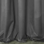 Zasłona na taśmie 135x300 ROSA welwetowa grafitowa Design 91 - 3