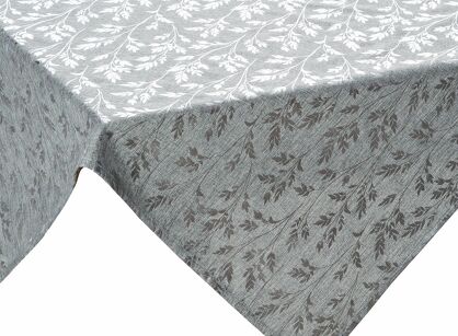 Nakładka 85x85 SIMONA z błyszczącym srebrnym nadrukiem gałązek