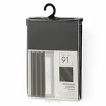 Zasłona na przelotkach 135x250 PARISA zaciemniająca grafitowa jednokolorowa Design 91 - 7