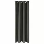 Zasłona na przelotkach 135x250 PARISA zaciemniająca grafitowa jednokolorowa Design 91 - 6