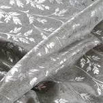 Bieżnik 40x180 SIMONA z błyszczącym srebrnym nadrukiem gałązek - 2