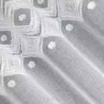 Zasłona na przelotkach 140x250 ESTERA biała z aplikacją w stylu boho - 9