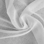 Zasłona na przelotkach 140x250 ESTERA biała z aplikacją w stylu boho - 3