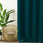 Zasłona na przelotkach 135x250 PARISA zaciemniająca petrol jednokolorowa Design 91 - 5
