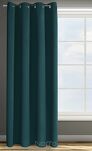 Zasłona na przelotkach 135x250 PARISA zaciemniająca petrol jednokolorowa Design 91 - 8