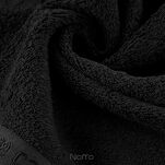 Ręcznik 30x50 EVI Pierre Cardin czarny zdobiony bordiurą w kolorze ręcznika z logo marki 430 g/m2 - 3