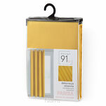 Zasłona na przelotkach 135x250 PARISA zaciemniająca musztardowa jednokolorowa Design 91 - 9