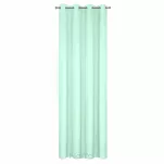 Zasłona gotowa na przelotkach 140x250 ADORE jasna mięta z jednobarwnej gładkiej tkaniny Design 91 - 8