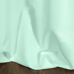 Zasłona gotowa na przelotkach 140x250 ADORE jasna mięta z jednobarwnej gładkiej tkaniny Design 91 - 5