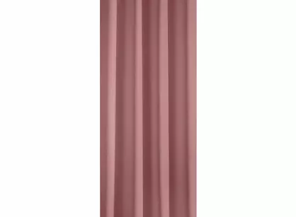 Zasłona na przelotkach 140x250 RITA jednokolorowa ciemny róż z miękkiej tkaniny