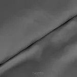 Pościel satynowa 140x200 NOVA 3 jednokolorowa gładka stalowa - 6