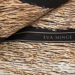 Pościel z makosatyny 160x200 MINGE 16 Eva Minge czarna brązowa z wzorem zwierzęcym i logo projektantki - 3