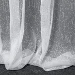 Firana na taśmie 140x250 IDA biała o strukturze deszczyku z błyszczącą nicią - 7