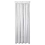 Firana na taśmie 140x250 IDA biała o strukturze deszczyku z błyszczącą nicią - 6