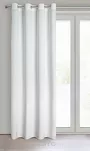Zasłona  na przelotkach 140x250 ROSA welwetowa biała Design 91 - 9