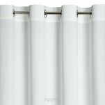 Zasłona  na przelotkach 140x250 ROSA welwetowa biała Design 91 - 4