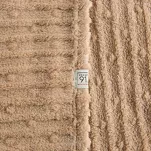 Koc 150x200 LISA beżowy wytłaczany z efektem 3D z kolekcji Design 91 - 8