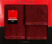 Komplet Ręczników EVI Pierre Cardin ceglane zdobione bordiurą w kolorze ręcznika 430 g/m2 - 2