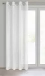 Firana na przelotkach 140x250 AMANDA biała z pajęczej siateczki - 9