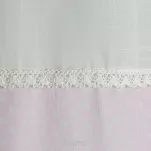 Zasłona gotowa na przelotkach 140x250 FLAMINGO różowa z nadrukiem czerwonych flamingów - 2