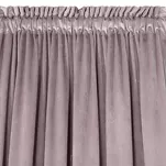 Zasłona na taśmie 135x300 ROSA welwetowa pudrowy Design 91 - 6