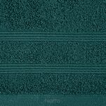 Ręcznik 50x90 ALINE turkusowy z wypukłą tkaną bordiurą 500 g/m2 - 2