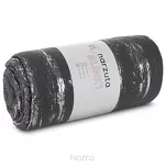 Narzuta z mikrofibry 170x210 BLINK 1 grafitowa pikowana ze srebrnym przecieranym wzorem Design 91 - 6