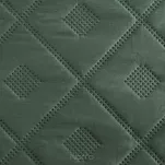 Narzuta 220x240 ALARA 6 zielona pikowana z mikrofibry wzór wyrazistych rombów - 3