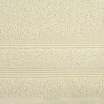 Ręcznik bawełniany 70x140 ALINE kremowy z wypukłą tkaną bordiurą - 4