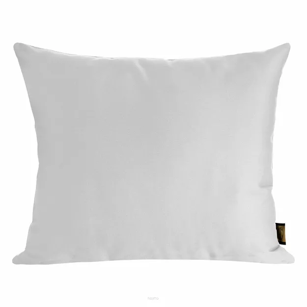 Poszewka satynowa jednokolorowa 50x70 NOVA 1 srebnra