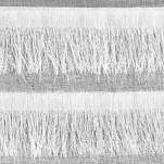 Firana na przelotkach 140x250 DANA 2 biała z etaminy z aplikacją w pasy - 2