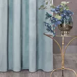 Zasłona na taśmie 135x300 ROSA welwetowa morska Design 91 - 14