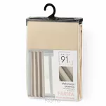Zasłona na przelotkach 135x250 PARISA zaciemniająca beżowa jednokolorowa Design 91 - 7