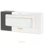 Serwetka 30x40 MADELE biała zdobiona złotą lamówką 4 szt. - 2