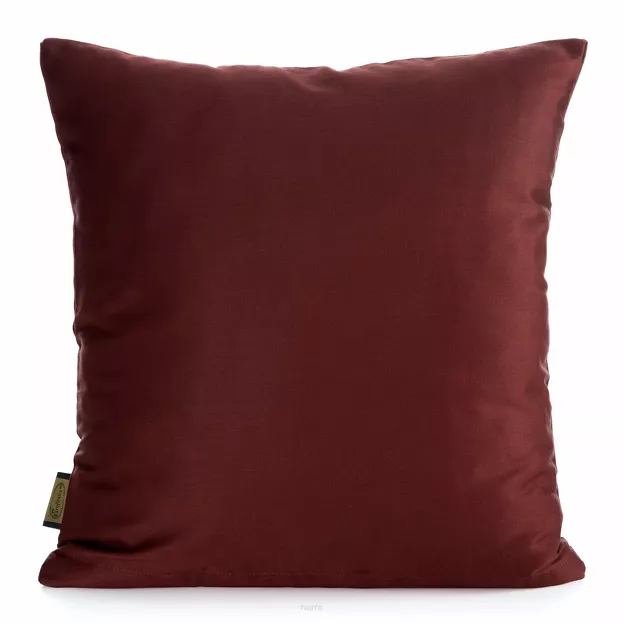 Poszewka satynowa jednokolorowa 40x40 NOVA 1 burgund