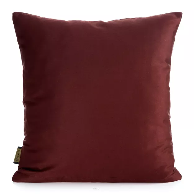 Poszewka satynowa jednokolorowa 40x40 NOVA 1 burgund
