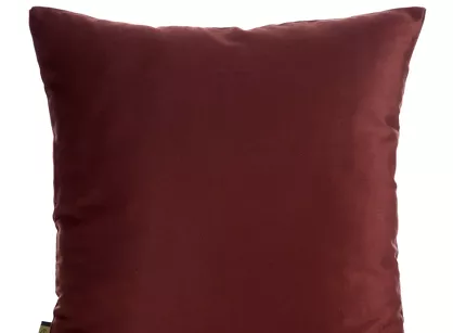 Poszewka satynowa jednokolorowa 40x40 NOVA 1 burgund