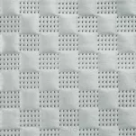 Narzuta welwetowa 170x210 SOFIA 4 srebrna pikowana w dużą gęstą jodełkę - 4