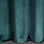 Zasłona  na przelotkach 140x250 ROSA welwetowa ciemny niebieski Design 91 - 8
