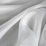 Firana na przelotkach 140x250 TIRSA biała z matowej tkaniny - 7