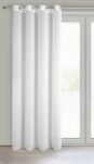 Firana na przelotkach 140x250 TIRSA biała z matowej tkaniny - 5