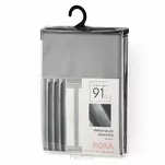 Zasłona na przelotkach 140x250 ROSA welwetowa srebrna Design 91 - 16